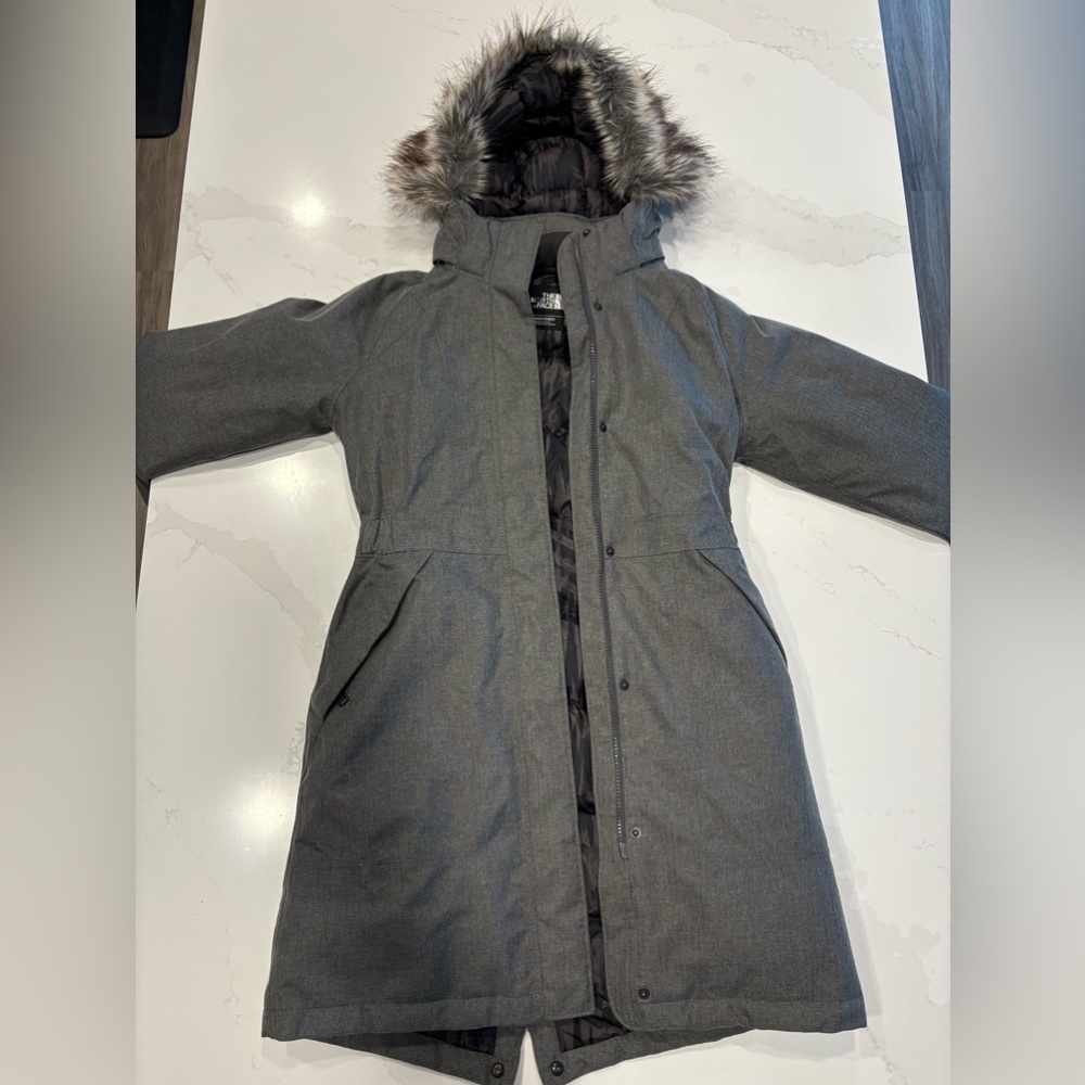 North face grey jacket, No longer fits